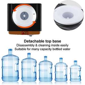 ตู้กดน้ำไฟฟ้าแบบใหม่,ตู้กดน้ำร้อนน้ำเย็นและเย็นบนโต๊ะสำหรับกดน้ำกาแฟในบ้านสำนักงาน - Product Image 5