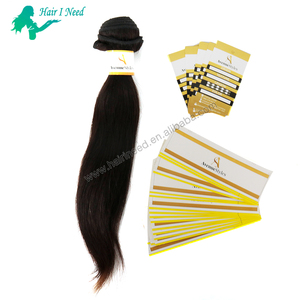 Biểu Tượng Tùy Chỉnh In Ấn Tóc Nhãn Và Treo Thẻ Tự Dính Tóc Mở Rộng Bó Bọc Nhãn Dán Cho Tóc Bao Bì - Product Image 5
