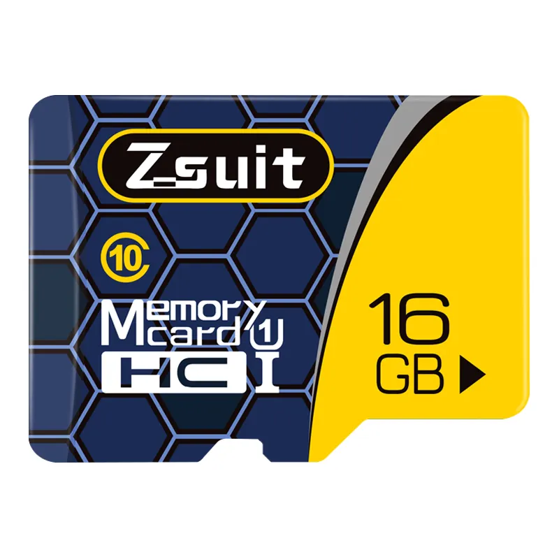Zsuit מיני זיכרון TF כרטיס 16GB 32GB 64GB 256GB Class 10 U1 U3 מותאם אישית לוגו TF כרטיסי זיכרון 128GB