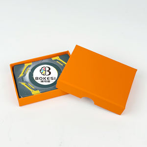 Bokesi Custom Poker Club Naipes Tarjetas de juego de plástico o papel duraderas - Product Image 5