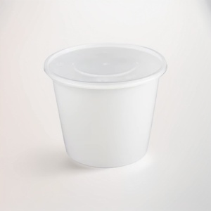 Bols de plats en <span class=keywords><strong>plastique</strong></span> PP ronds jetables personnalisés <span class=keywords><strong>avec</strong></span> couvercles - Product Image 2