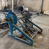 Machine automatique de bobinage de filet de protection de pente, enrouleur de treillis métallique, machine d'emballage de filet anti-chute de pierres