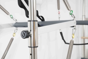 เครื่องพิลาทิส 3-in-1 รุ่น Reformer Cadillac Tower ทำจากไม้บีชยุโรป พร้อมเตียง 15 สปริงเกาหลี อุปกรณ์สตูดิโอระดับพรีเมียม รับประกัน 3 ปี - Product Image 3