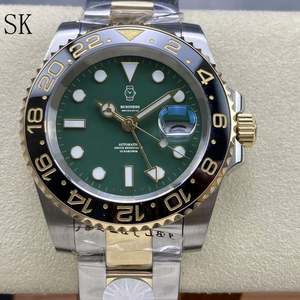 Reloj de Pulsera de Acero Inoxidable 904L con Movimiento 3285, Doble Zona Horaria, Mecánico Automático, Nuevo, Venta al Por Mayor - Product Image 5