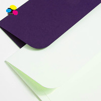 Proveedor Chino de Carpetas de Papel Ecológicas Purple Foolscap de 320 g/m², Resistentes, para Documentos, con Logotipo Personalizado, para Uso en Oficina y Escuela