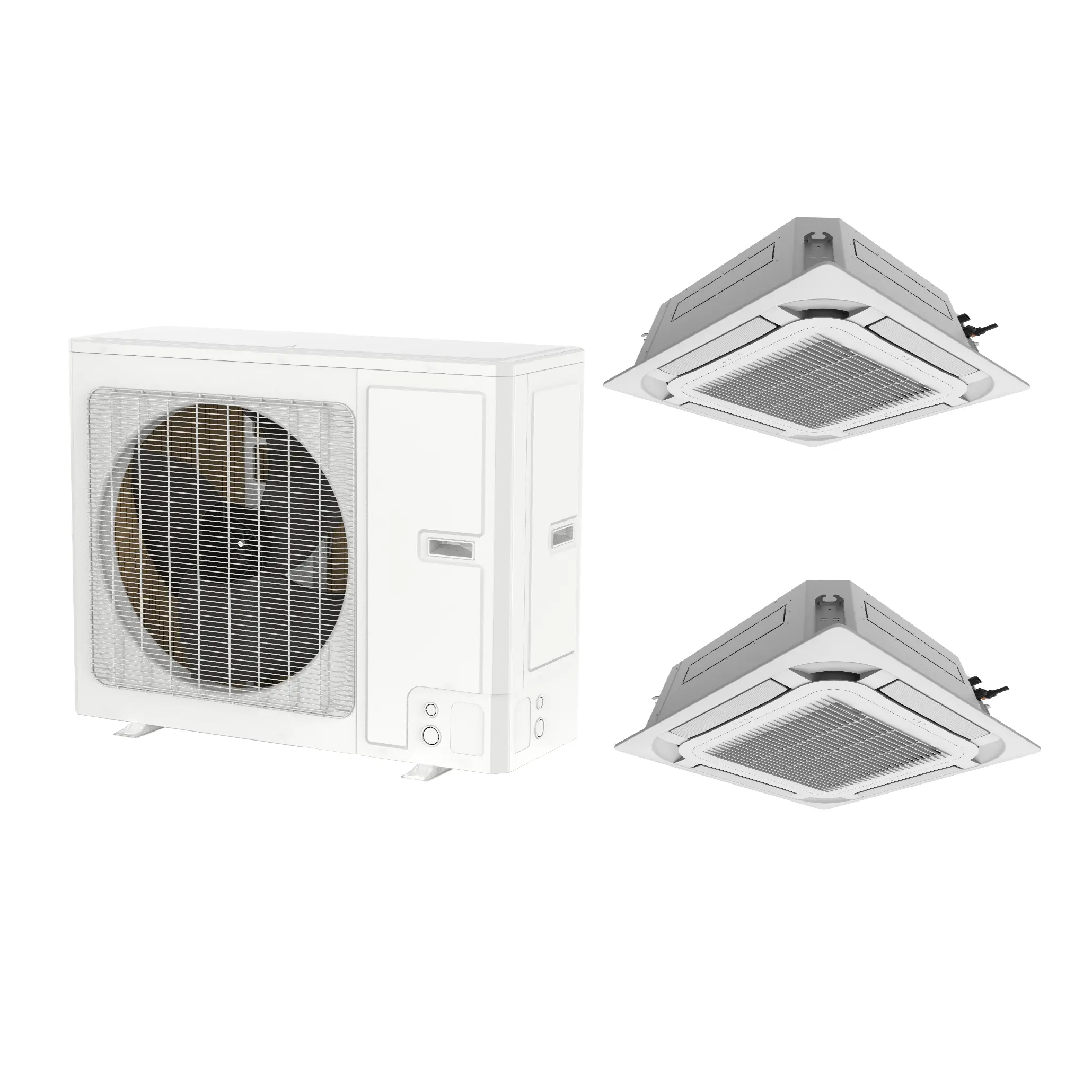 Multi Split General Inverter Climatiseur Mini Split Plafond Cassette Verticale VRF Type Central Ac Pompe à Chaleur
