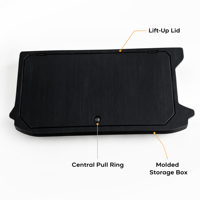 Boîte de rangement utilitaire pour coffre arrière pour accessoires Suzuki Jimny 2026 5 portes JC74 MKD Offroad