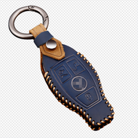 Keyyou — étui de clé de voiture en cuir véritable, pour Mercedes Benz W205, W213, GLC 260, C200, CLA, W176, W177, GLA, W213, GLK, accessoires