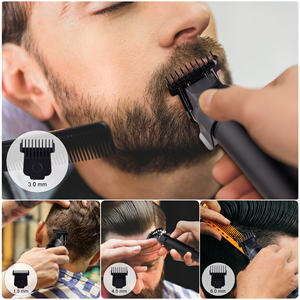 Tondeuse étanche de salon électrique de charge professionnelle pour la coiffure dans les salons de coiffure-Ciseaux de coupe de cheveux pour hommes - Product Image 4