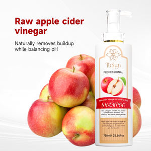 Shampooing Crème Nourrissant Anti-Frisottis Contrôle Sébum Réparateur Hydratant Volumisant Rafraîchissant Traitement Capillaire au Vinaigre de Cidre de Pomme 750ml - Product Image 2