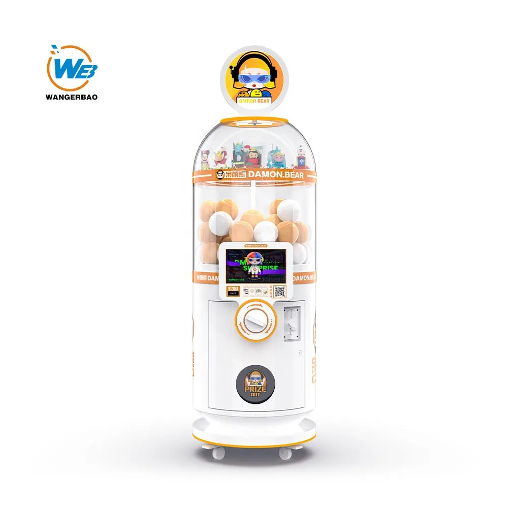 Wangerbao, автомат для выталкивания монет Gashapon, капсульный автомат для игр, игрушка, витое яйцо, торговый автомат по индивидуальному заказу Gachapon, торговый автомат