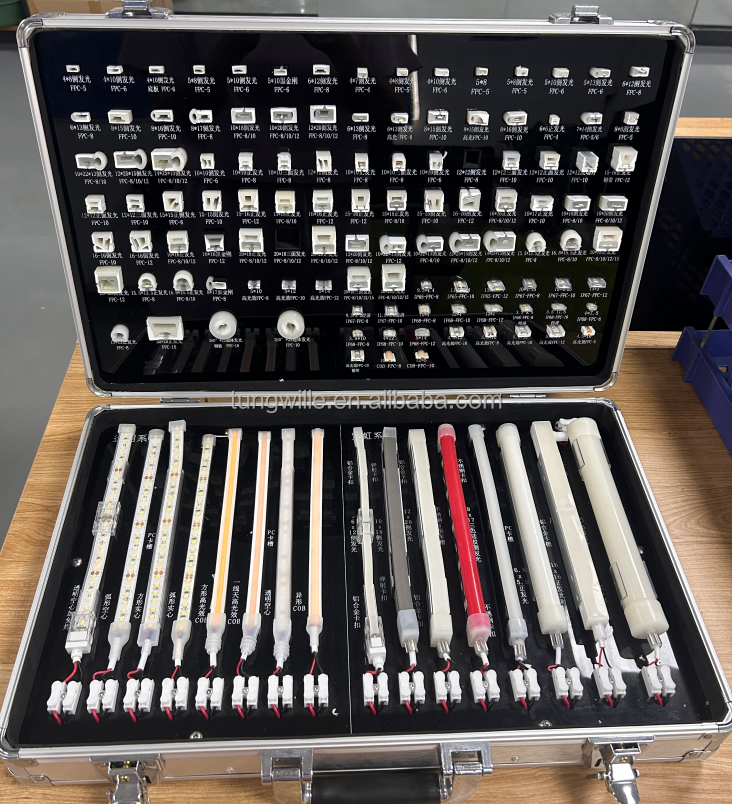 360 Degrees Circular LED Silicone Neon Strip 16/25/50mm Luminous Light Strip IP67 Flexible for Landscape Modeling