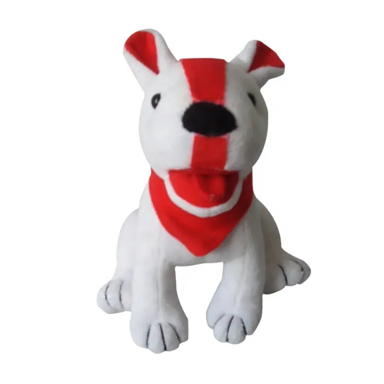 The Most Popular Customizable High Quality Cute Christmas white Dog Plush Toys