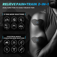 Nouveaux produits 12 modes sans fil, un pour deux, soulagement de la douleur corporelle, stimulateur musculaire, appareil Tens Ems pour la remise en forme