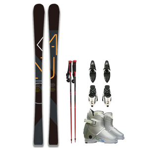 Planche de ski alpin de haute vitesse écologique pour adultes, en bois de peuplier blanc massif, sur mesure, pour la montagne, hiver 2025 - Product Image 1