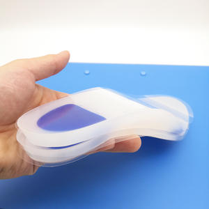 Plantillas Ortopédicas de 2 Piezas, Almohadillas de Gel Suave, Silicona, para Pies Planos, Deportes, Absorción de Impactos, Masaje, Soporte para Pies, Unisex - Product Image 3