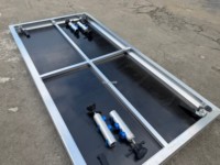 Scène modulaire légère en alliage d'aluminium 4*8 pieds pour événements, spectacles DJ et présentoirs en treillis