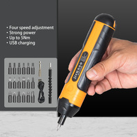Tournevis sans fil rechargeable, tournevis électrique au lithium portable avec fonction de secours manuelle, réversible