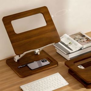 Soporte Plegable y Ajustable para Portátil WORK EZ Nuevo 2025 - Material de Acero, Silicona y Madera 24.5x19.5x30cm - Product Image 6