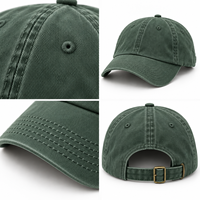 Casquettes de baseball en coton en gros, multicolores, avec sangle arrière réglable, style 'Dad Hat' vintage, vierges, pour le sport et l'escalade