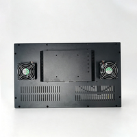 Écran tactile extérieur 21,5 pouces, étanche IP65, PCAP 10 points, liaison optique pour kiosque extérieur, signalisation numérique