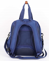 Sac à dos décontracté personnalisé en polyester à pois pour femme, sac à dos de maternité avec détection de mouvement pour usage hospitalier