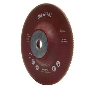 Almohadilla de respaldo acanalada roja flexible para 3M Cubitron™II discos de fibra D.115 - Product Image 1