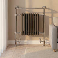 Radiateur colonne noir antique écoénergétique pour la maison ou l'hôtel – Design de radiateurs de chauffage