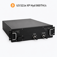 Machine de minage de Bitcoin BITMAIN Antminer U3 S21e XP Hyd 860TH/s SHA-256 refroidie par eau 13J/TH