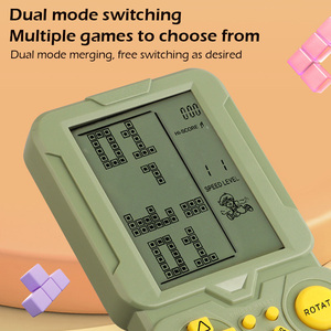Jeu de puzzle portable rétro nostalgique, mini console de jeu électronique portable, cadeau souvenir mignon, jouets de jeu <span class=keywords><strong>Tamagotchi</strong></span> - Product Image 2