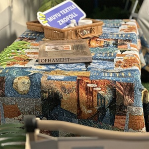 Nhanh chóng tùy biến chất lượng cao Van Gogh mô hình dã ngoại ngoài trời thiên nhiên của tấm thảm Khăn trải bàn - Product Image 3