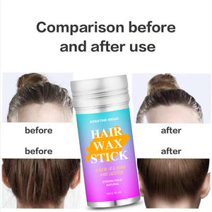 Crema de acabado de artefacto suavizante para el cabello para mujeres y niños, pomadas y ceras esponjosas antiencrespamiento con cabeza fija - Product Image 3