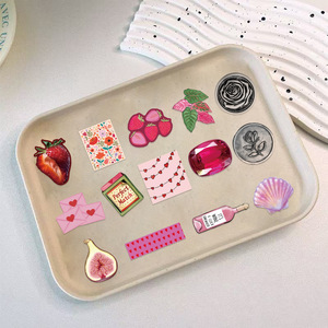 50 Uds Y2K <span class=keywords><strong>Girlhood</strong></span> lindas pegatinas de grafiti rosa de moda para teléfono portátil Retro Girl Scrapbook decoración pegatina - Product Image 5
