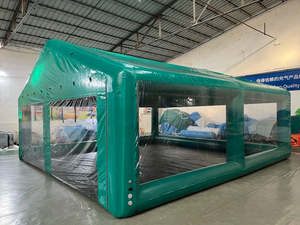 Tente de voiture gonflable portable en PVC - Abri imperméable et coupe-vent pour une utilisation en extérieur et en intérieur - Product Image 2