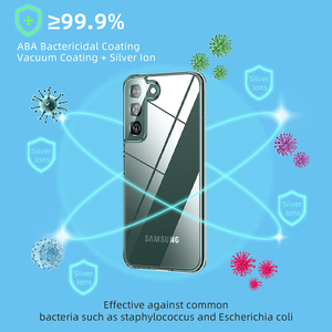 <span class=keywords><strong>Funda</strong></span> para Teléfono con Carga Inalámbrica, Anti-Amarilleo, Transparente, Biodegradable, Ecológica, de Plástico Reciclado con Iones de Plata, para <span class=keywords><strong>iPhone</strong></span> 13 - Product Image 3