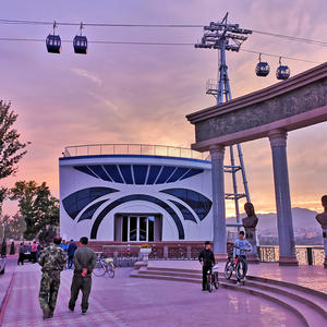 Cable aéreo para coche, elevador de góndola de 6 asientos, una cabina para turismo en lugares escénicos - Product Image 3