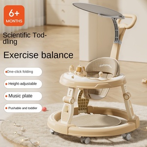 Passeggino 3-in-1 di Lusso Regolabile con Ruote Girevoli e Seduta per Bambini - Product Image 1