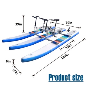 お気に入りの新デザイン屋外用2人乗りインフレータブル水上バイク（大人用、2つのアルミ合金フレーム付き） - Product Image 5