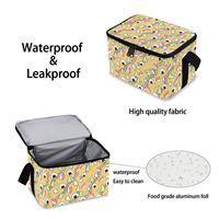Faible quantité minimale de commande écologique étanche pique-nique Bagaloha saumon Sushi Palaka impression personnalisé Camping isolé petite glacière pour l'extérieur