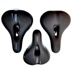 Sillín de Bicicleta <span class=keywords><strong>MTB</strong></span> de Fábrica, Cómodo, Extra Grande, con Cojín Ancho, Diseño Ergonómico, Ligero, con Características de Seguridad, para Hombre y Mujer - Product Image 2