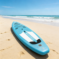 Tabla de Paddle Surf Inflable InflaToGo Pro 10'8" de Doble Pared DWF, Tabla de Surf de PVC Multiusos, Resistente al Agua y Duradera