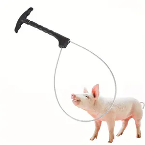 Attrape-chiens bon marché avec poignée durable en acier inoxydable Attrape-porcs Soins aux animaux <span class=keywords><strong>Instruments</strong></span> vétérinaires pour bétail - Product Image 4