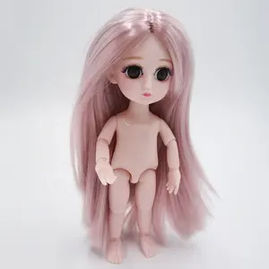 Lentes de contacto cosméticas 3D, muñeca Bjd de 16cm, 2020 OEM, venta al por mayor
