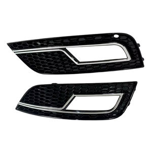 Couvercle de phare antibrouillard de voiture de haute qualité Style nid d'abeille Version normale calandre antibrouillard pour <span class=keywords><strong>Audi</strong></span> A4 S4 B8.5 à <span class=keywords><strong>RS4</strong></span> <span class=keywords><strong>2013</strong></span> 2014 2015 2016 - Product Image 3