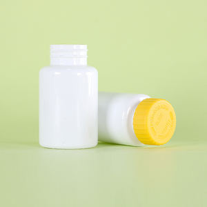 High Airtightness White PET Plastic <b>Pill</b> <b>Bottle</b> 100ml 110ml 175ml 260ml 300ml Tamper-Evident Pharmaceutical Grade <b>Bottle</b> - Product Image 1