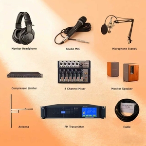 YXHT-2, 250KW Solution <span class=keywords><strong>radio</strong></span> complète professionnelle, émetteur <span class=keywords><strong>FM</strong></span>, sortie haute fidélité pour <span class=keywords><strong>radio</strong></span> et <span class=keywords><strong>studio</strong></span> de musique - Product Image 5