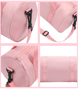 Fábrica al por mayor Niños Adultos Solo Logotipo personalizado Impreso Hombro Danza <span class=keywords><strong>Ballet</strong></span> Gimnasio Almacenamiento de viaje <span class=keywords><strong>Bolsa</strong></span> deportiva con correa - Product Image 3