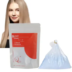 Rot-Blondes-Haar-Farbe-Bleichpulver 200 g hochwertige professionelle Salon-Anwendung staubfrei bis zu 10 Niveaus Lift-Haarfarbe Bleichmittel