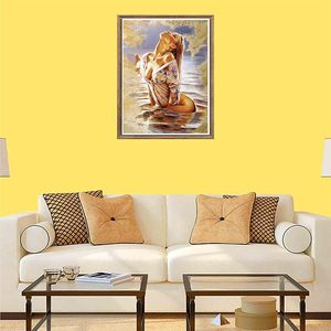 Offre Spéciale <span class=keywords><strong>femme</strong></span> <span class=keywords><strong>nue</strong></span> dame 5D bricolage diamant <span class=keywords><strong>peinture</strong></span> kits, plein rond perceuse diamant peintures pour adultes pour la maison décoration murale - Product Image 4