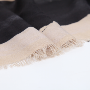 Bufanda de Mujer con Rayas Degradadas de 90*180cm, Suave y Cálida, para Viajes y Uso Diario, Bufanda de Moda para el Cuello, Venta al Por Mayor, Disponible en Stock - Product Image 4